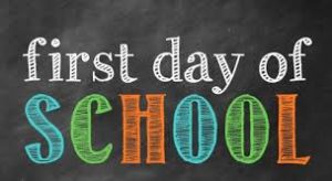 Opening Day Procedures: First Day of School Wednesday, September 8, 2021