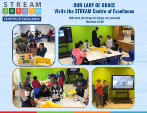 Grade 6s Visit STREAM Centre of Excellence